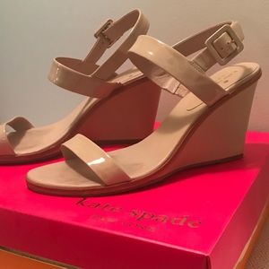Kate Spade wedge sandals